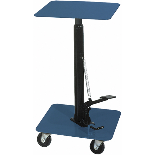 Hydraulic Work Table, 16" L x 16" W, Steel, 200 lbs. Capacity Waymarc Industries Inc