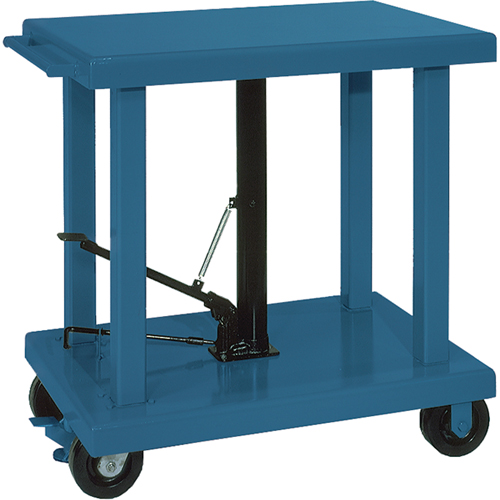 Hydraulic Work Table, 36" L x 24" W, Steel, 4000 lbs. Capacity Waymarc Industries Inc