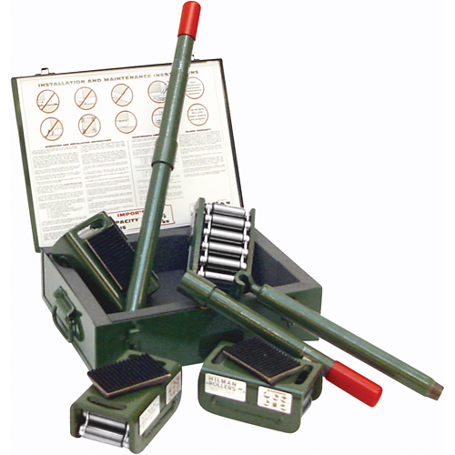 Machine Roller Kit, 3 tons Capacity Waymarc Industries Inc