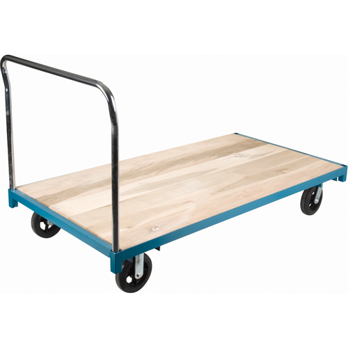 Chariot &agrave; plateforme robuste, 72" lo x 36" la x Capacit&eacute; 2000 lb, Roues en Caoutchouc Waymarc Industries Inc