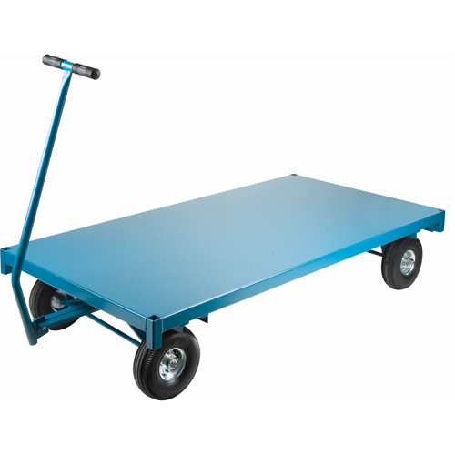Chariots &agrave; plateforme - Chariots wagon ergonomiques &agrave; plateforme, 36" la x 72" la x Capacit&eacute; 1000 lb Waymarc Industries Inc