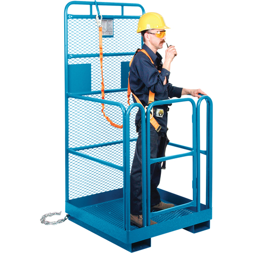 High Work Maintenance Platform, 36" W x 36" D x 72" H, 1000 lbs. Capacity, Steel Waymarc Industries Inc