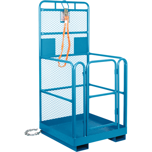 High Work Maintenance Platform, 36" W x 36" D x 72" H, 1000 lbs. Capacity, Steel Waymarc Industries Inc