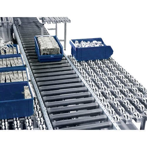 Rails de convoyeurs multidirectionnels Roll-Flex Waymarc Industries Inc