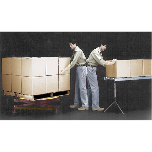 Pallet Pal&reg; 360 Spring Level Loader, 43-5/8" L x 43-5/8" W, 4500 lbs. Cap. Waymarc Industries Inc