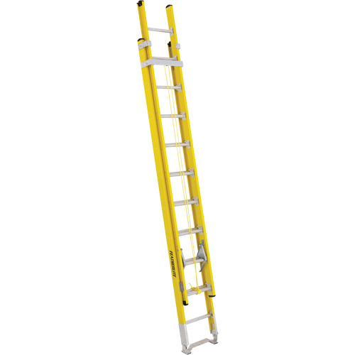 Industrial Heavy-Duty Extension Ladders (6200 Series), 375 lbs. Cap., 17' H, Grade 1AA Waymarc Industries Inc