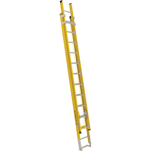 Industrial Heavy-Duty Extension Ladders (6200 Series), 375 lbs. Cap., 21' H, Grade 1AA Waymarc Industries Inc