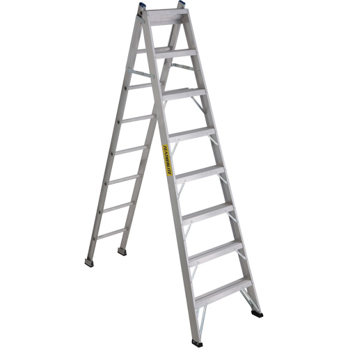 2700 Series Industrial Duty Multi-Way Ladders, 8', Aluminum, 250 lbs. Cap., ANSI 1, CSA 1 Waymarc Industries Inc