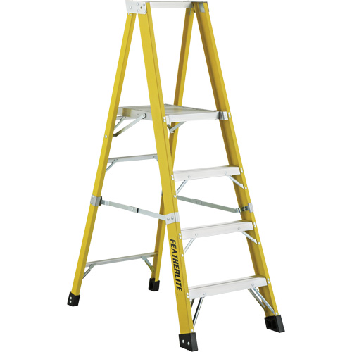 Industrial Heavy-Duty Platform Stepladders (6500 Series), 6', 300 lbs. Cap. Waymarc Industries Inc