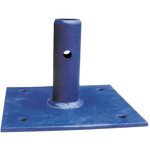 Accessoires pour &eacute;chafaudage - Plaque &agrave; base fixe, Plaque &agrave; base, 6" la x 6" h Waymarc Industries Inc