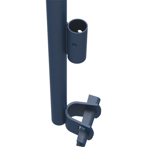 Accessoires pour &eacute;chafaudage - Poteau de garde-corps a/support, Poteau de garde-corps, 6" la x 56" h Waymarc Industries Inc