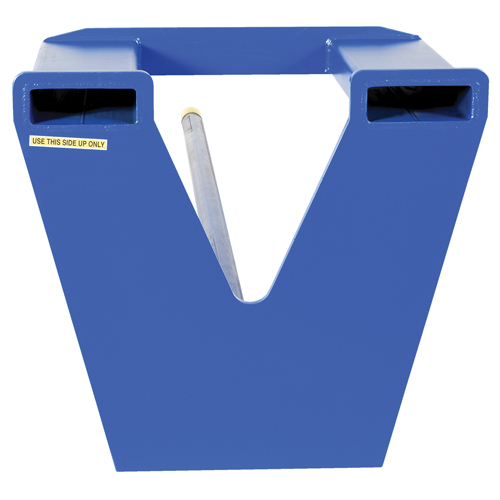 Forklift Carpet Boom, 108-1/2" Length, Fork Mount, 2500 lbs. Capacity Waymarc Industries Inc