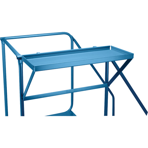 Mechanics/Maintenance Rolling Ladder, Steel, 4 Steps, 38" Platform Height Waymarc Industries Inc