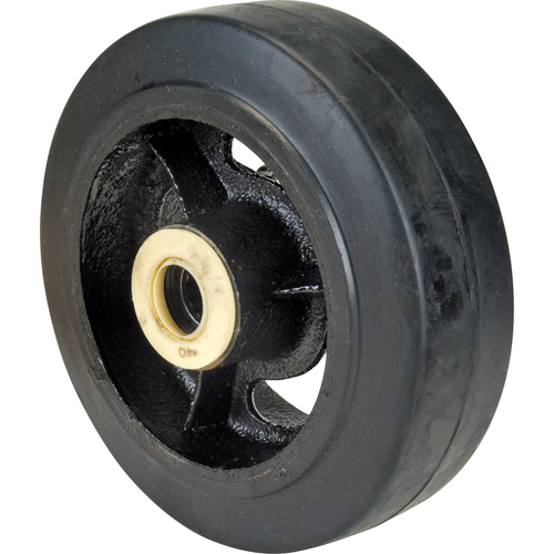Rubber Wheels, 6" (152 mm) Dia. x 2" (51 mm) W, 550 lbs. (249 kg.) Capacity Waymarc Industries Inc