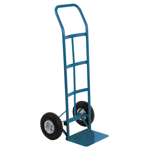 All-Welded Hand Truck, Continuous Handle, Steel, 48" Height, 600 lbs. Capacity Waymarc Industries Inc