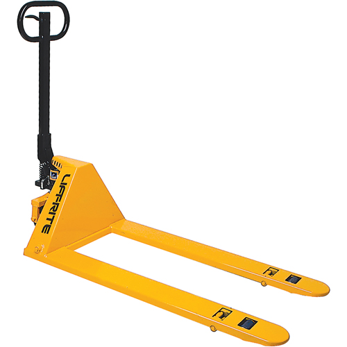 Low Profile Hydraulic Pallet Trucks, 48" L x 20.5" W, 5000 lbs. Cap. Waymarc Industries Inc