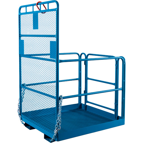 High Work Maintenance Platform, 48" W x 48" D x 72" H, 1000 lbs. Capacity, Steel Waymarc Industries Inc