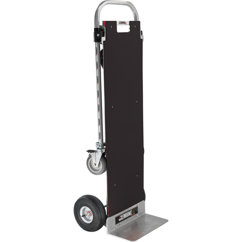 Gemini&reg; XL Convertible Trucks, Aluminum, 1250 lbs. Capacity Waymarc Industries Inc