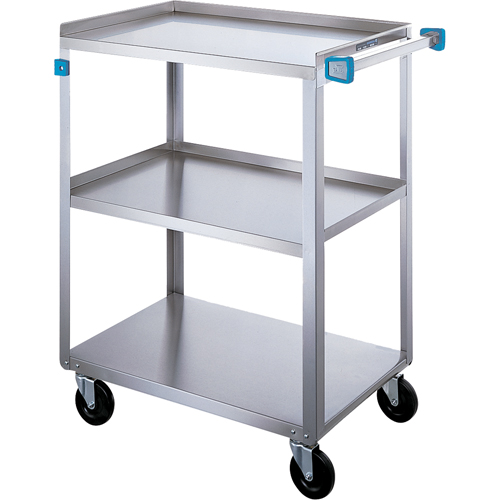Shelf Cart, 3 Tiers, 18" W x 39" H x 31" D, 500 lbs. Capacity Waymarc Industries Inc