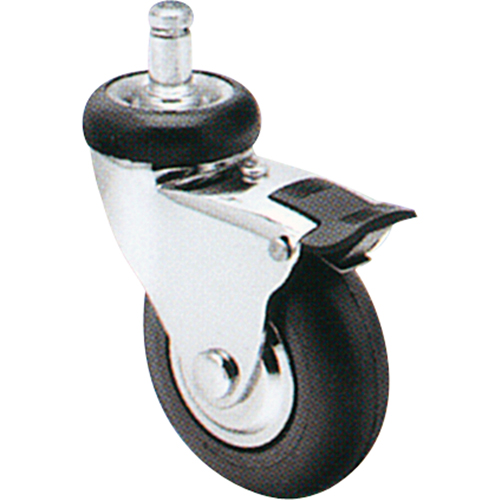 Roulette Comfort Roll, Pivotant avec frein, Diam&egrave;tre 3" (76 mm), Capacit&eacute; 175 lb (79 kg) Waymarc Industries Inc