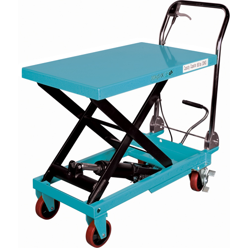 Heavy-Duty Hydraulic Scissor Lift Table, 32" L x 19-3/4" W, Steel, 1100 lbs. Capacity Waymarc Industries Inc