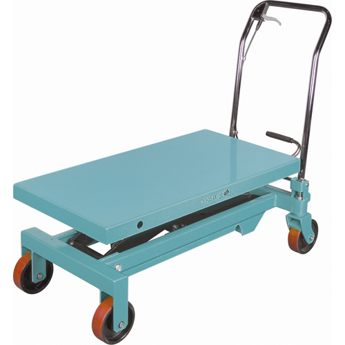 Table &eacute;l&eacute;vatrice robuste &agrave; ciseaux hydraulique, 39-3/8" lo x 20-1/8" la, Acier, Capacit&eacute; 1650 lb Waymarc Industries Inc