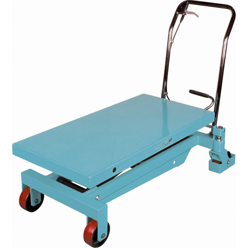 Table &eacute;l&eacute;vatrice robuste &agrave; ciseaux hydraulique, 40" lo x 20-1/8" la, Acier, Capacit&eacute; 2200 lb Waymarc Industries Inc