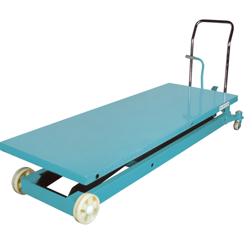 Table &eacute;l&eacute;vatrice robuste &agrave; ciseaux hydraulique, 80-1/8" lo x 29-1/2" la, Acier, Capacit&eacute; 2200 lb Waymarc Industries Inc