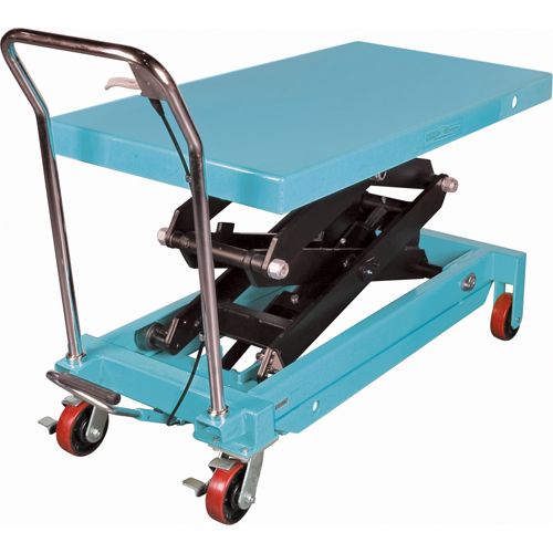 Heavy-Duty Hydraulic Scissor Lift Table, 48" L x 24" W, Steel, 1545 lbs. Capacity Waymarc Industries Inc