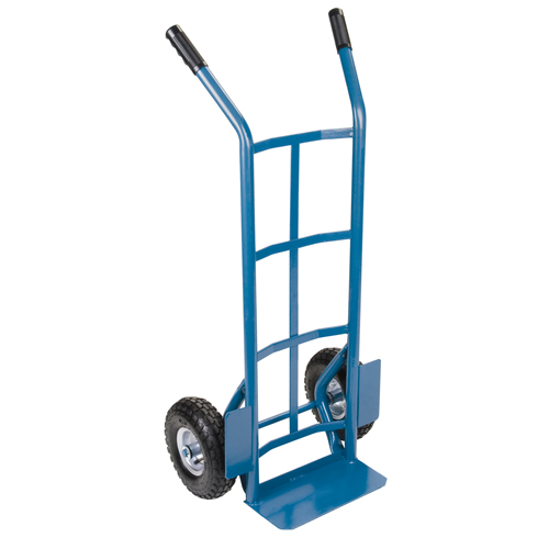 Heavy-Duty Hand Truck, Dual Handle, Steel, 46" Height, 800 lbs. Capacity Waymarc Industries Inc