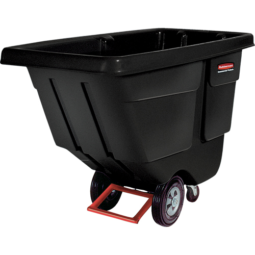 Tilt Truck, Polyethylene, 1/2 cu. yd., 450 lbs. Load Capacity Waymarc Industries Inc