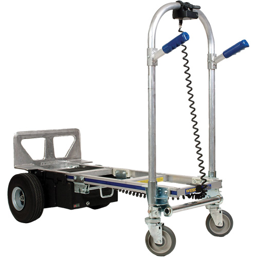 CobraPRO Jr. Series Convertible Hand Truck, Aluminum, 1200 lbs. Capacity Waymarc Industries Inc
