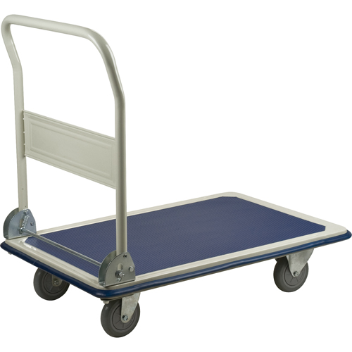 Folding Handle Platform Trucks, Steel, 400 lbs., 29" L x 19" W, 33" High Waymarc Industries Inc