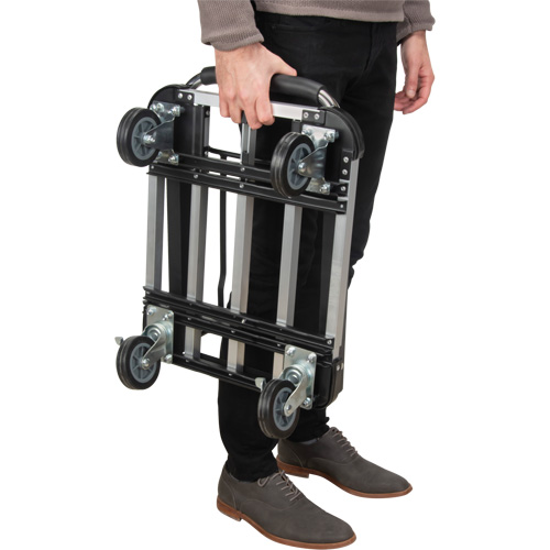 Chariots &agrave; plateforme pliants, Aluminium, 300 lb, 28" lo x 16" la, Hauteur 32" Waymarc Industries Inc