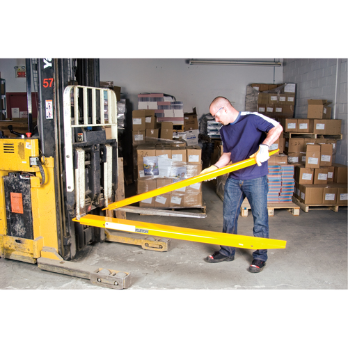 Rallonges de fourches, 72" l x 5" la, Pour des largeurs de fourches 4" Waymarc Industries Inc