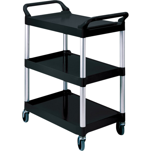 Service Cart, 3 Tiers, 19" x 38" x 34", 200 lbs. Capacity Waymarc Industries Inc
