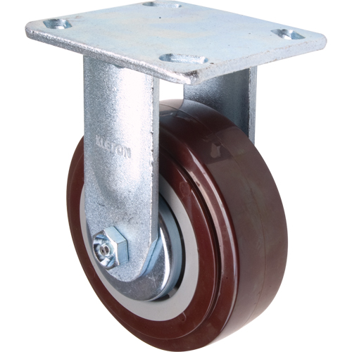 Caster, Rigid, 5" (127 mm), Polyurethane, 650 lbs. (294 kg.) Waymarc Industries Inc
