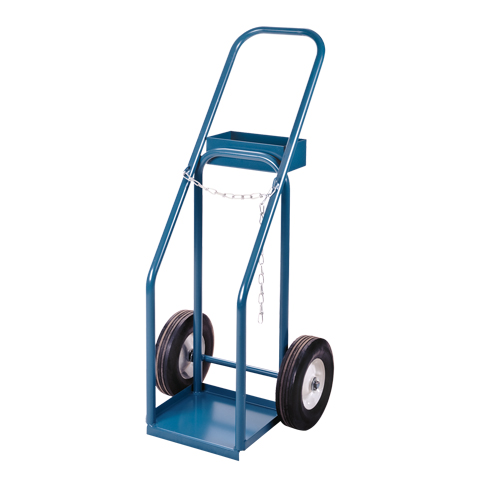 Chariots pour bouteilles de gaz, Roues Semi-pneumatique, Base de 12" la x 10" lo, 400 lb Waymarc Industries Inc