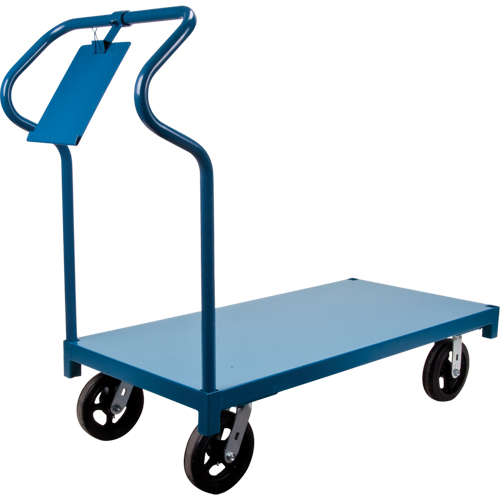 Chariots ergonomiques &agrave; plateforme pour ramassage de commande Waymarc Industries Inc