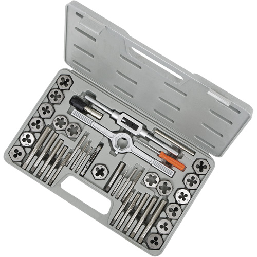 TD40H SAE HSS Tap & Alloy Die Set, 40 Pieces Waymarc Industries Inc
