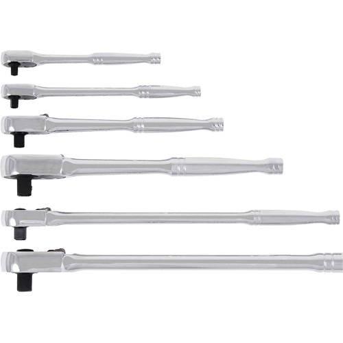 RHQ-12L Long Handle Oval Head Ratchet Wrench, 1/2" Drive, Plain Handle Waymarc Industries Inc