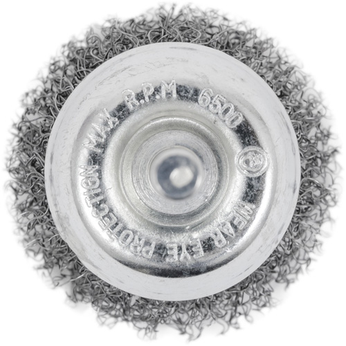 Shaft-Mounted Crimped Cup Brush Waymarc Industries Inc