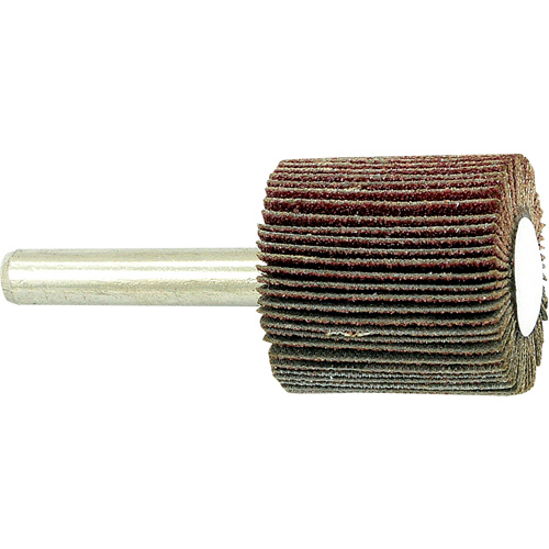 Shaft Mounted Flapwheel, 80 Grit, 1" x 1" x 1/4" Waymarc Industries Inc