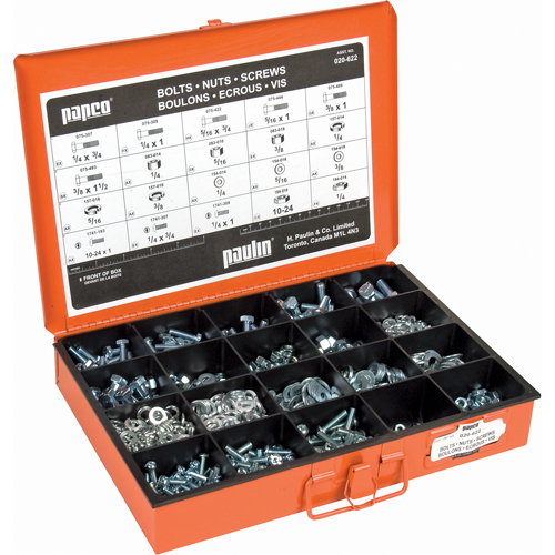 Grade 5 Cap Screw, Washer, Lockwasher & Nut Master Assortments Waymarc Industries Inc