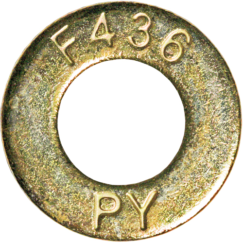Rondelle structurelle, 7/8", Zinc jaune Waymarc Industries Inc