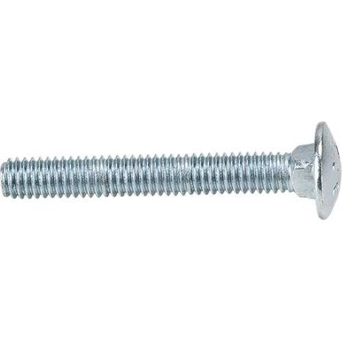 Carriage Bolt, Standard, 5/16" x 3" L, Zinc Cr+3, Coarse Waymarc Industries Inc