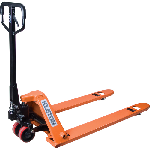Low Profile Hydraulic Pallet Truck, 48" L x 27" W, 3300 lbs. Cap. Waymarc Industries Inc