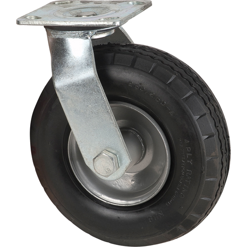 Pneumatic Casters, Swivel, 8" (203.2 mm), Pneumatic, 350 lbs. (158.8 kg.) Waymarc Industries Inc