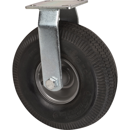 Heavy-Duty Platform Truck - Replacement Casters, Rigid, 10" (254 mm), Pneumatic, 400 lbs. (181 kg.) Waymarc Industries Inc