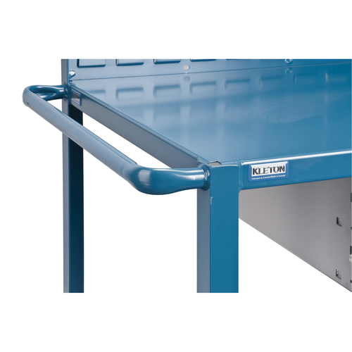 Mobile Service Cart, 2 Tiers, 24" W x 57" H x 40" D, 1200 lbs. Capacity Waymarc Industries Inc